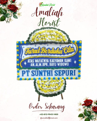 Papan Bunga Duka di Dara