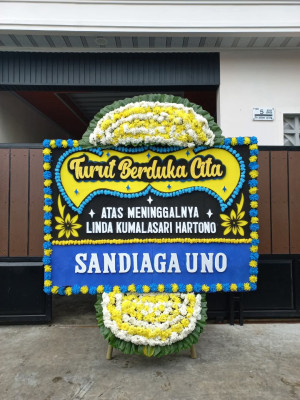 Papan Bunga Duka di Dara